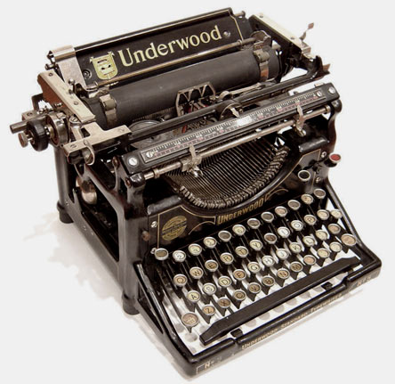 Underwood typewriter